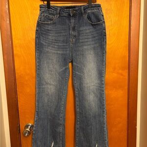 RISEN Indigo Flare Jeans for Women